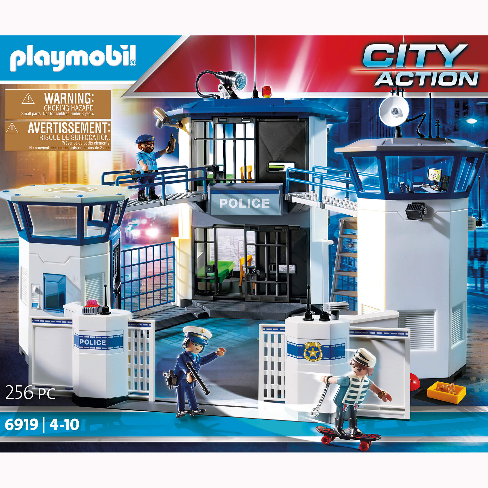 Playmobil - Politihovedkvarter med fængsel
