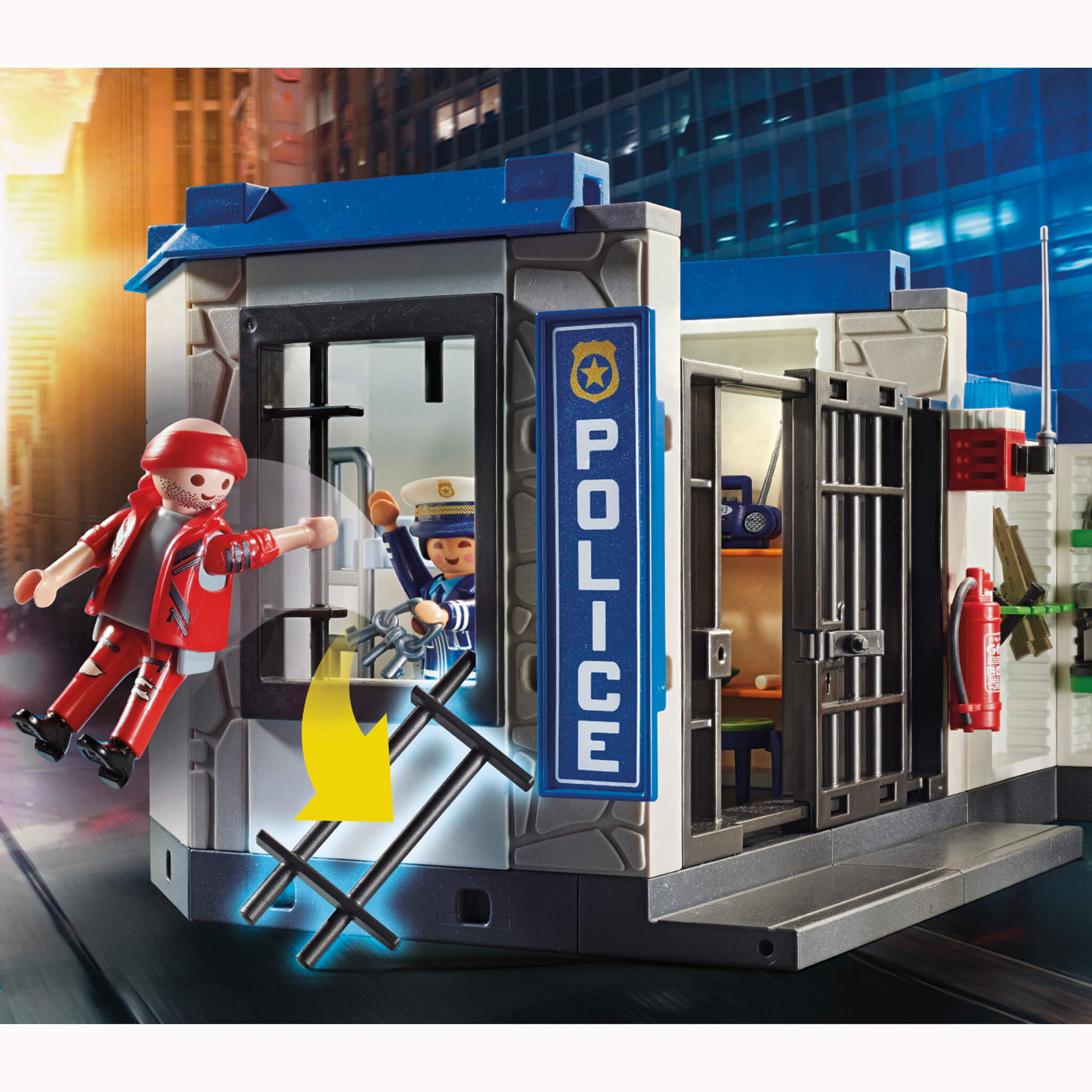 Playmobil - Politi: Flugt fra fængslet