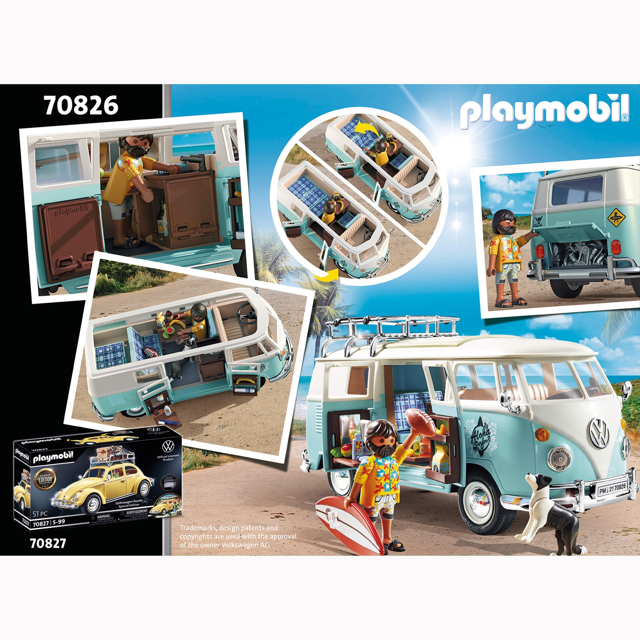 Playmobil - Volkswagen T1 Camping Bus - Special Edition