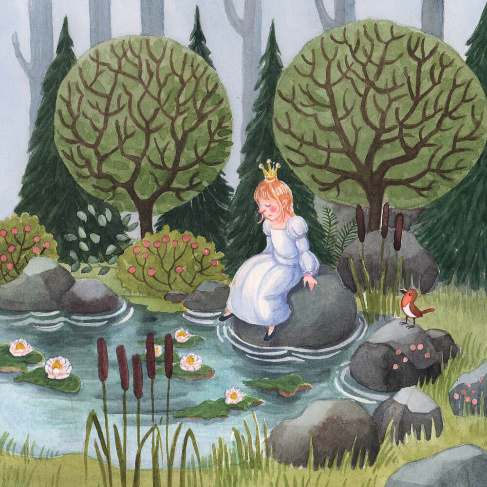 Forlaget Bolden - Prinsessen, som var alene