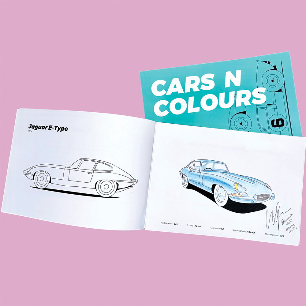 Cars N Colours - Malebog - 1. udgave