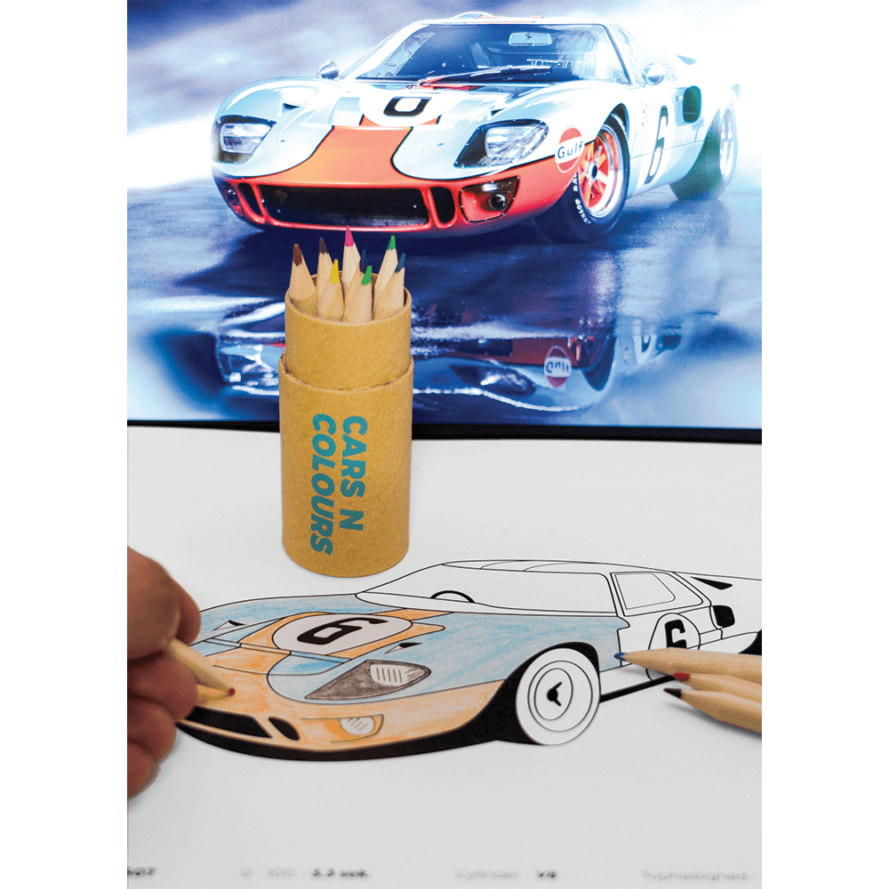 Cars N Colours - Malebog - 1. udgave
