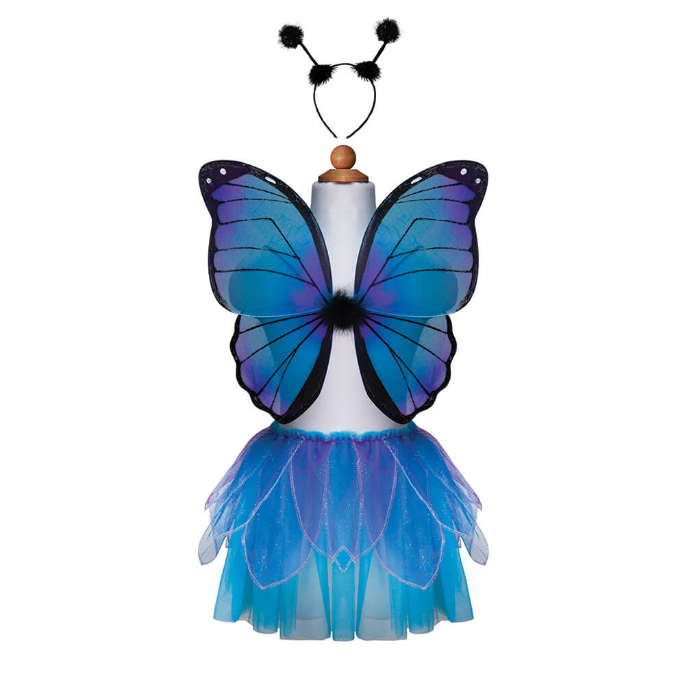 Great Pretenders - Sommerfugl, Midnight - Kostume - 4-6år