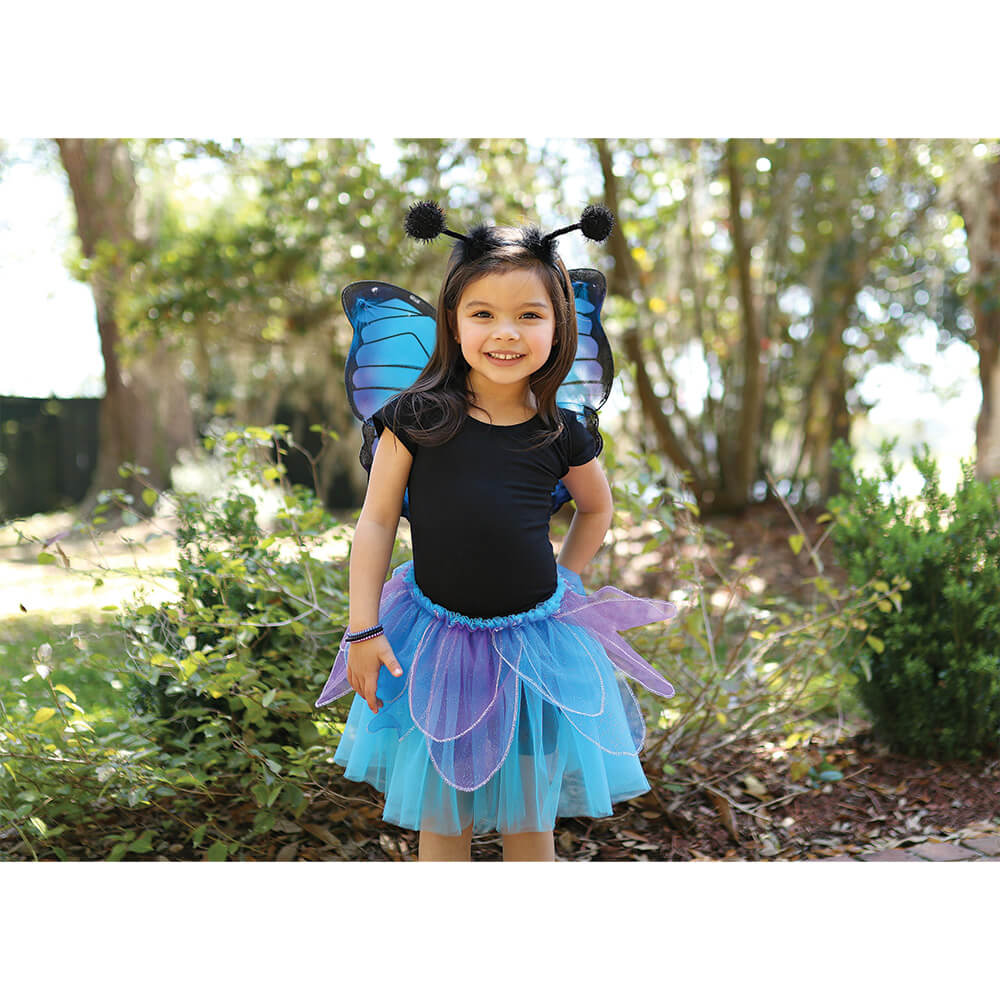 Great Pretenders - Sommerfugl, Midnight - Kostume - 4-6år