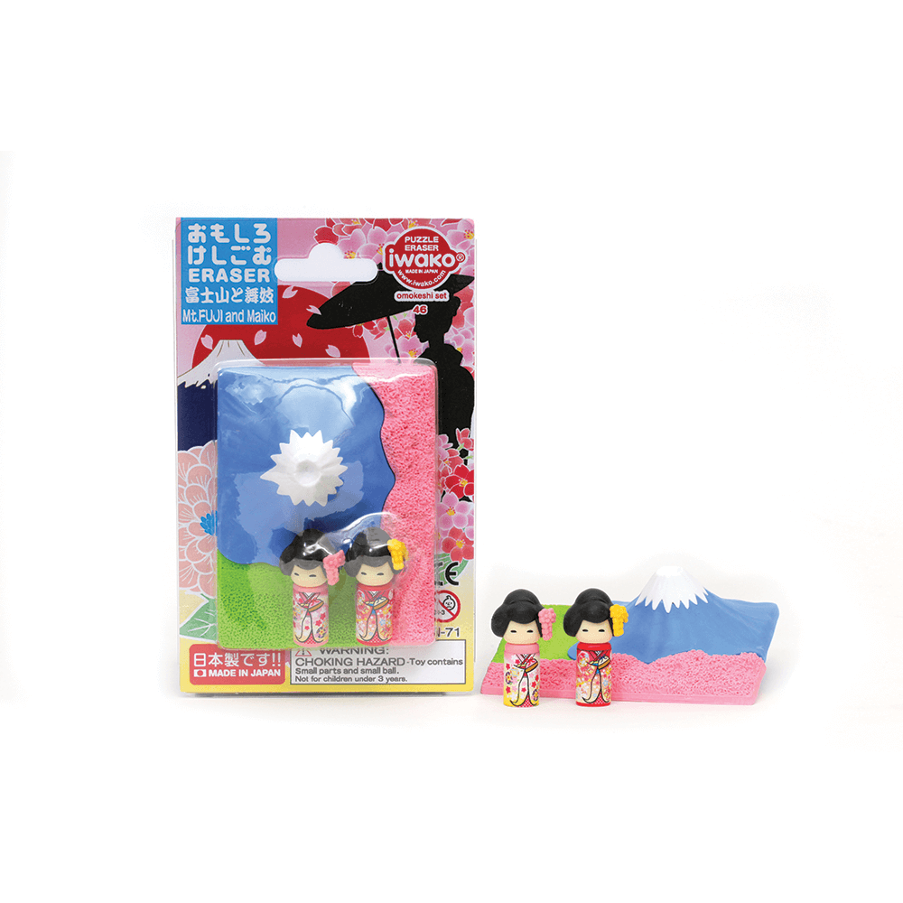 iWako - Viskelæder - Mount Fuji & Maiko - 7stk