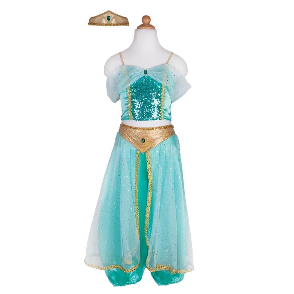 Great Pretenders - Kjole - Prinsesse - Jasmine - 5-6år