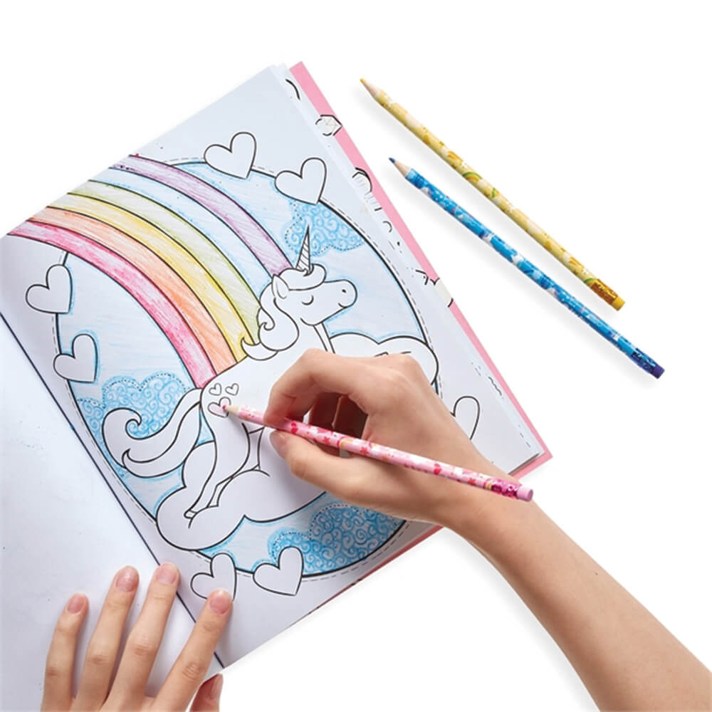 Ooly - Farveblyanter - Unique Unicorns Erasable Colored Pencils- 12stk