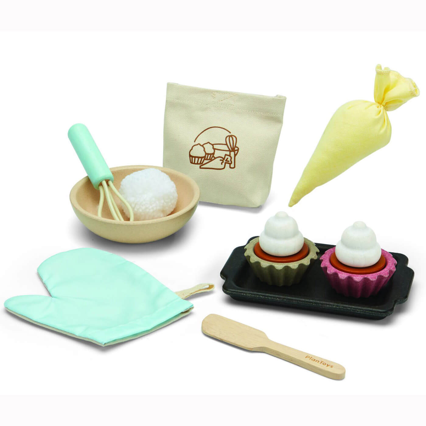 Plantoys - Cupcakesæt