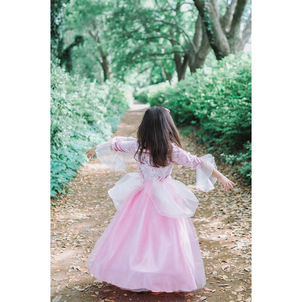 Great Pretenders - Kjole - Prinsesse - Pink Rose - 5-6år