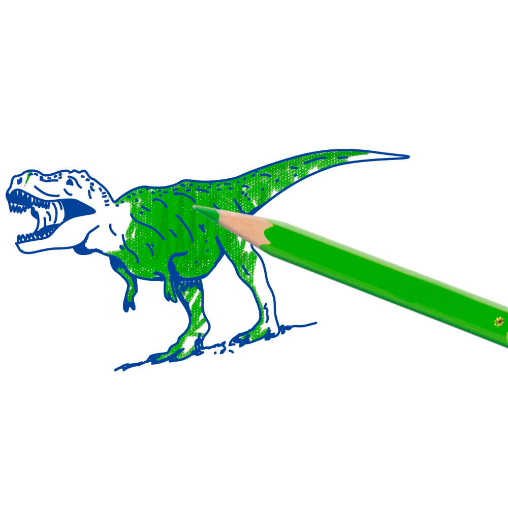 SES Creative - Stempelsæt - Dinosaurer
