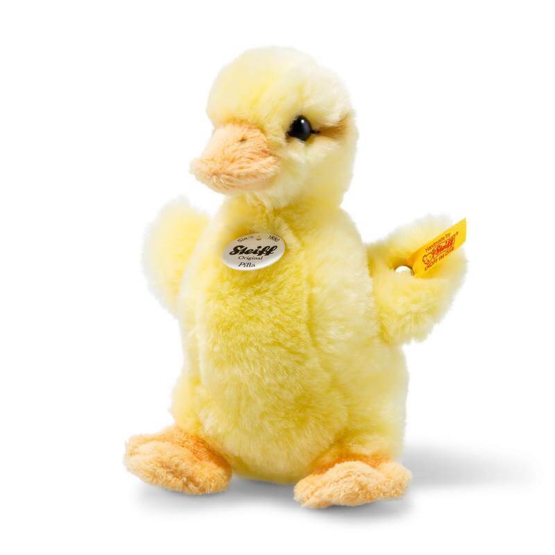 Steiff - Bamse - Pilla duckling - yellow - 14 cm.