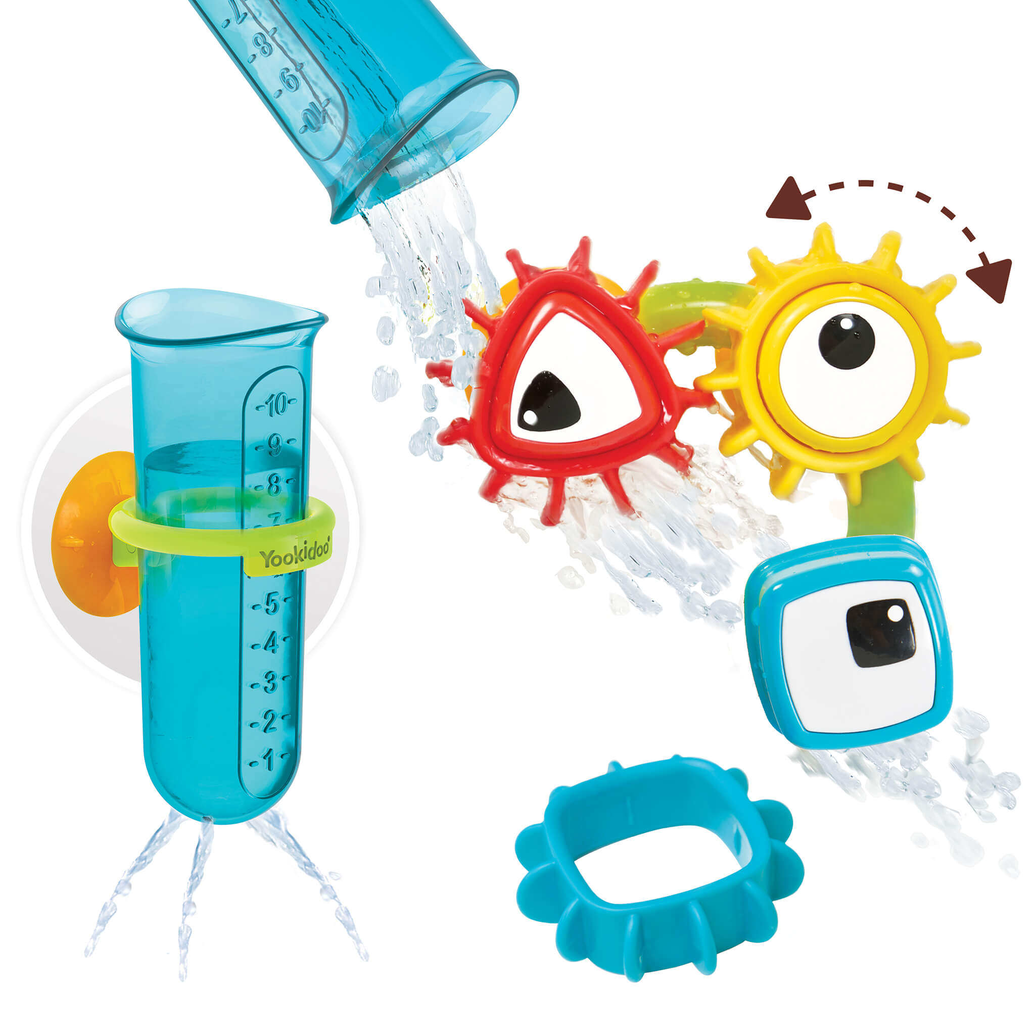 Yookidoo - Spin 'n' Sort Water Gear