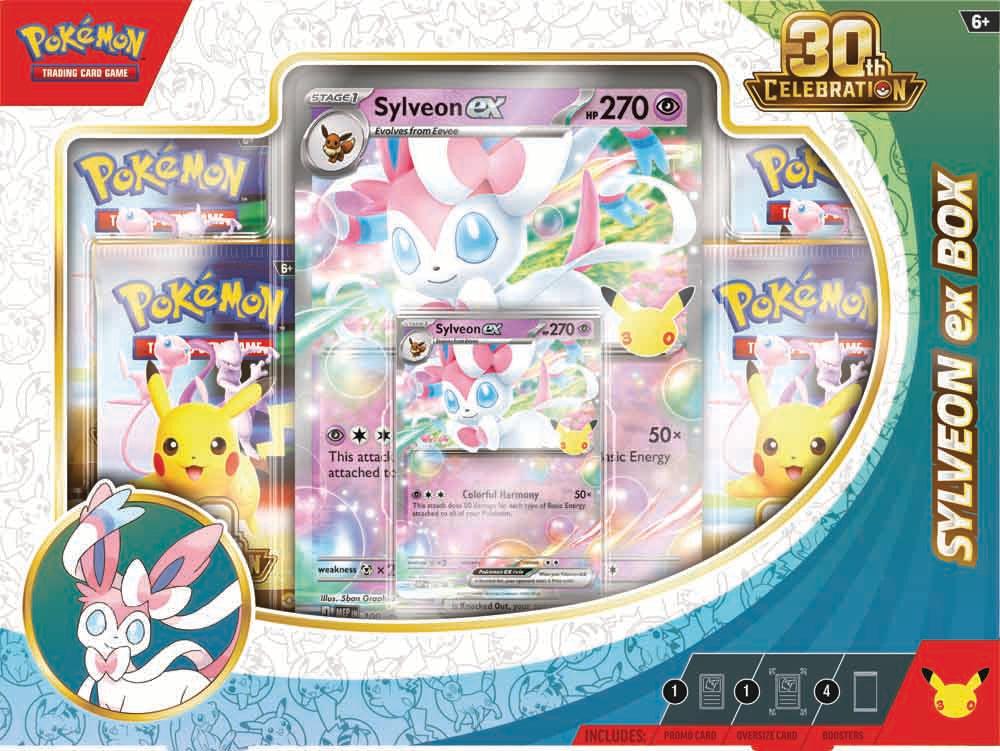 Pokémon – 30th Celebration – Sylveon ex Box