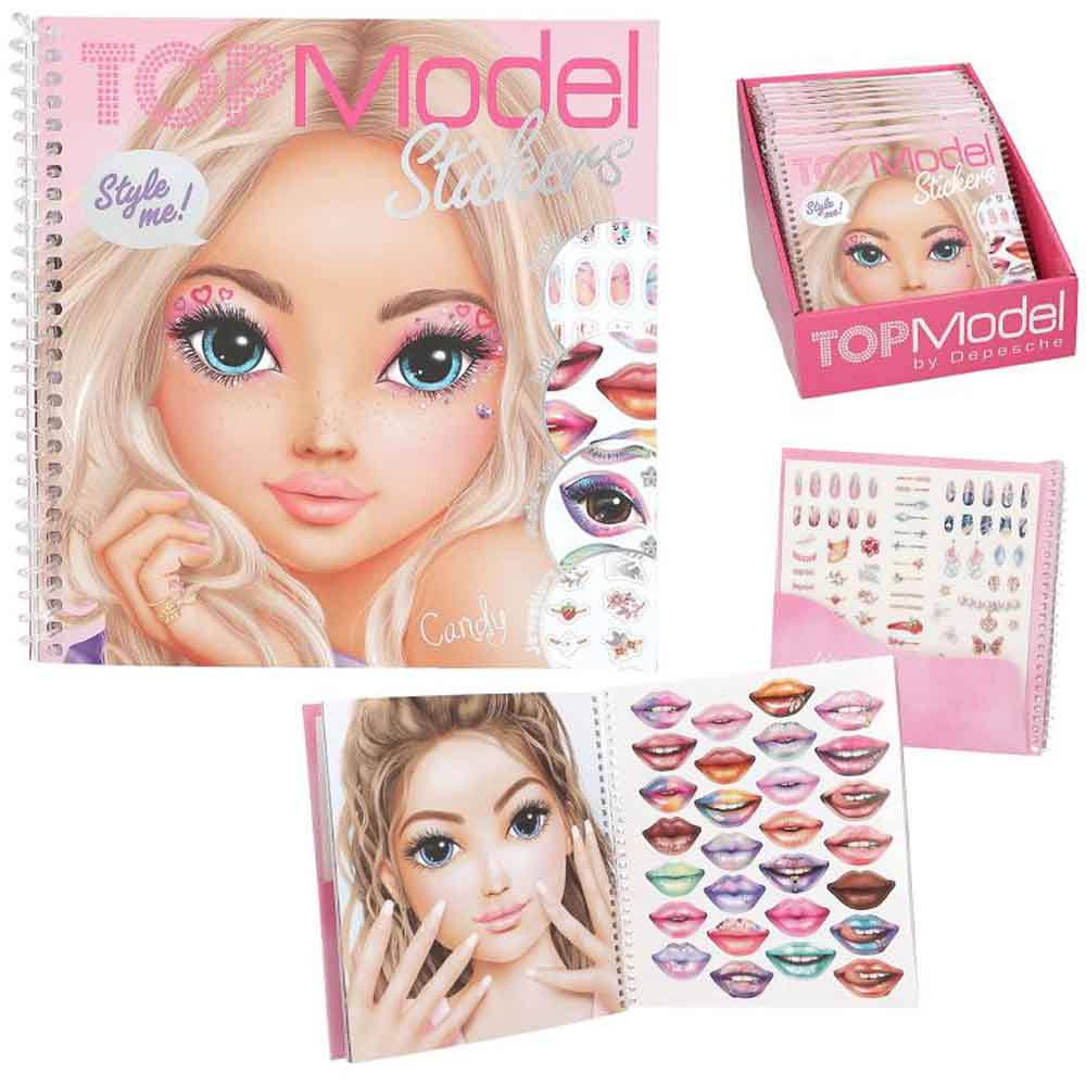 TOPModel - Dress Me Up Face Stickerbog