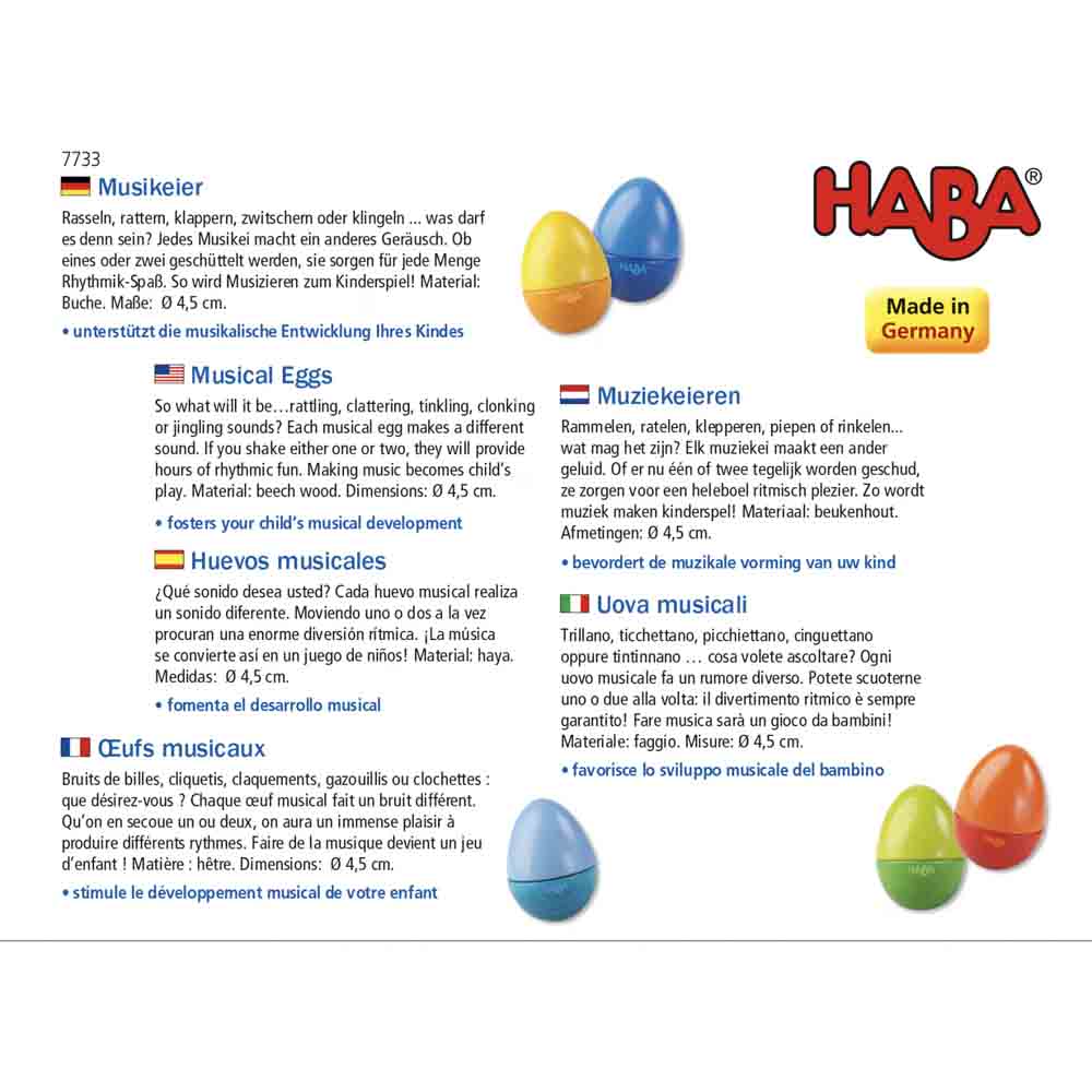 Haba - Rasleæg - 5stk