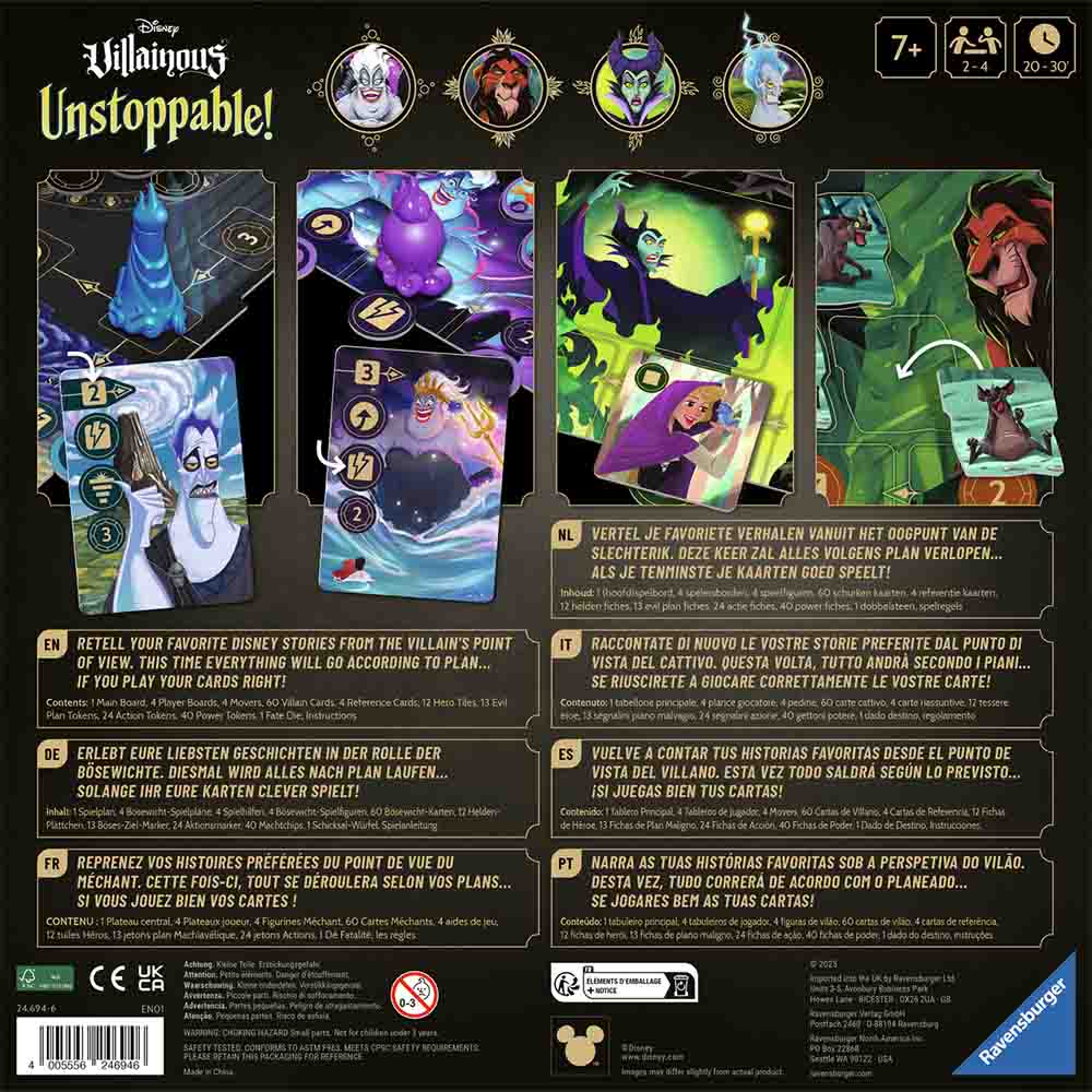 Ravensburger - Disney Villainous - Unstoppable!