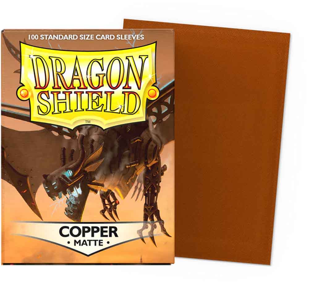 Dragon Shield - Copper - Matte Sleeves