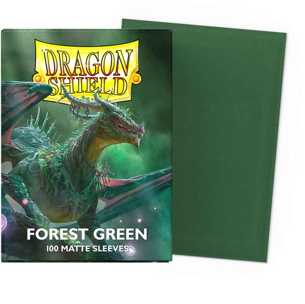 Dragon Shield - Forest Green - Matte Sleeves