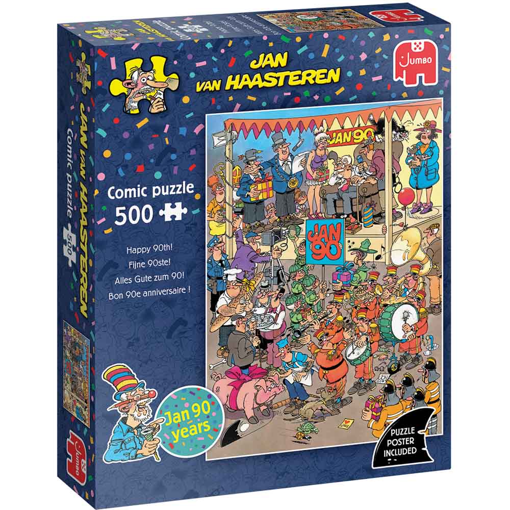 Jan van Haasteren - Happy 90th! Release - 500brk
