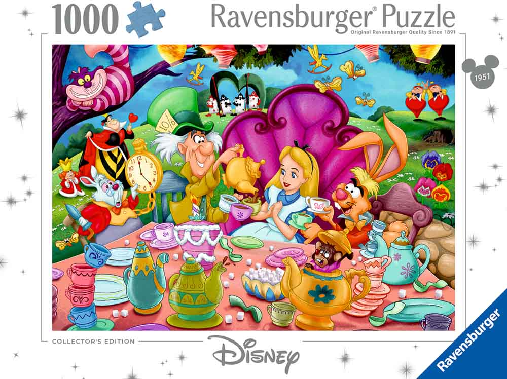 Ravensburger - Alice in Wonderland - 1000 brikker