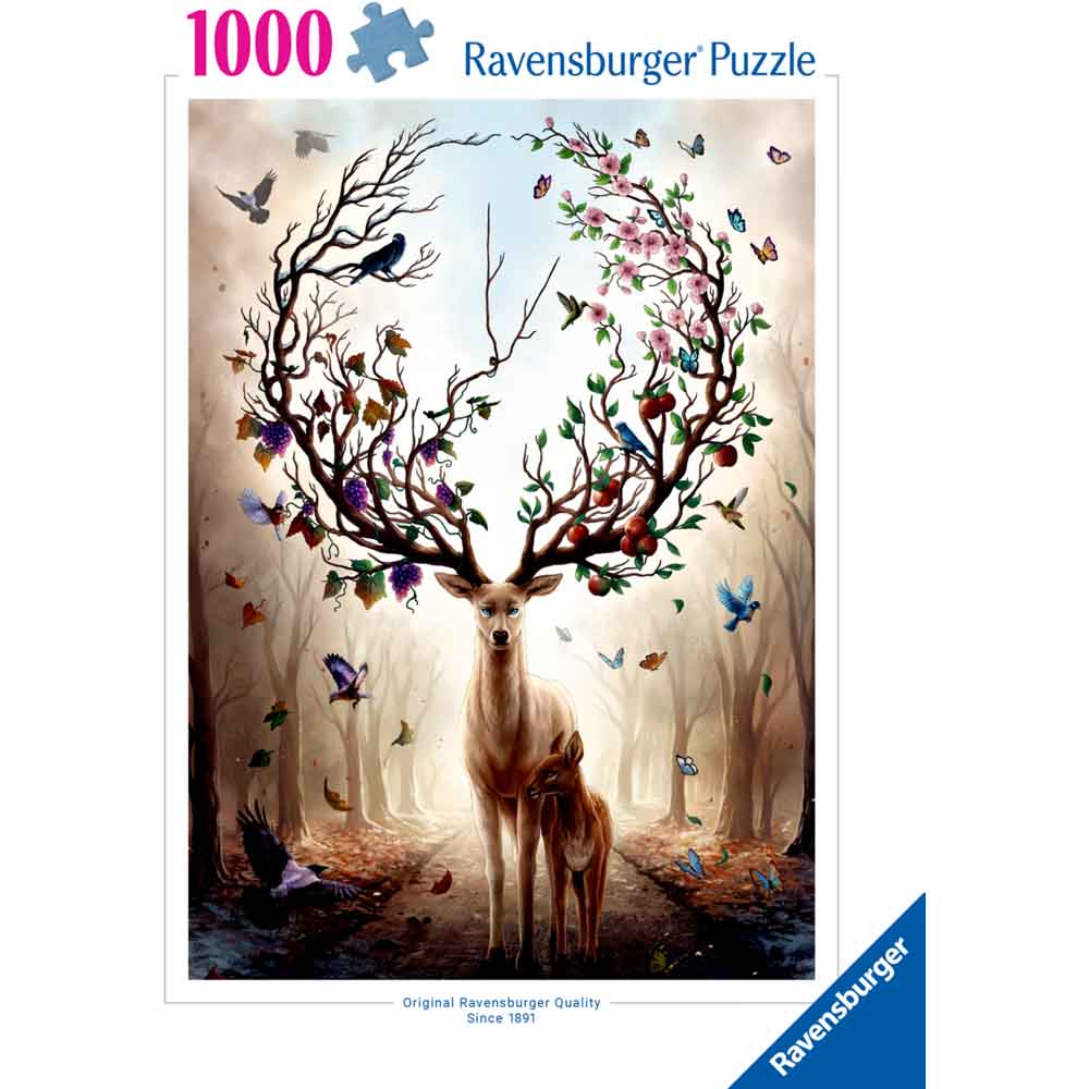 Ravensburger - Fantasy Deer - 1000 brikker