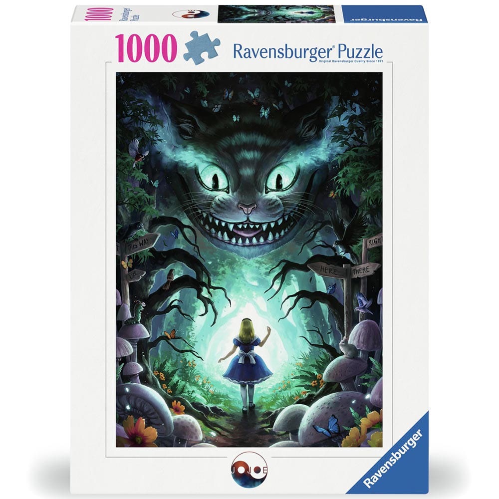 Ravensburger - Disney Adventures With Alice - Puslespil - 1000 brikker