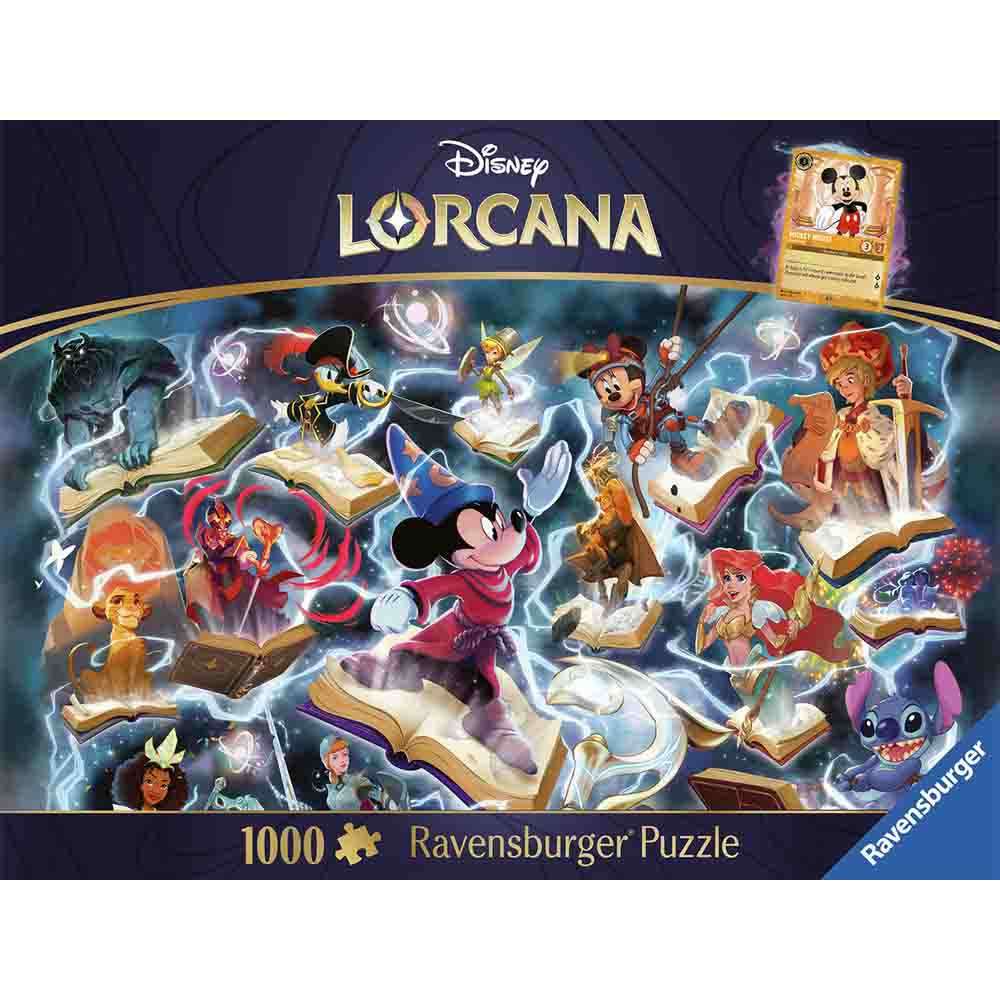 Ravensburger - Disney Lorcana - Glimmers of the Realm: Steel - 1000 brikker