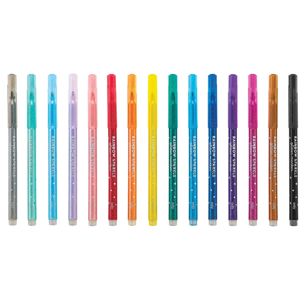 Ooly - Rainbow Sparkle Glitter Markers