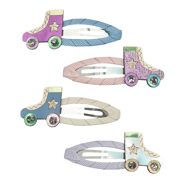 Mimi & Lula - 4 hårspænder - Disco Rollerskates Ziggy