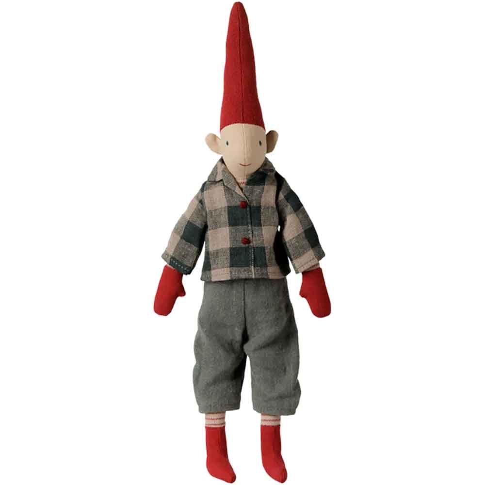 Maileg - Nisse, Pixy, Str. 2 - Dreng - Skjorte og bukser