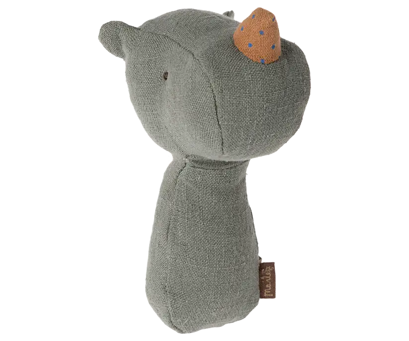 Maileg - Lullaby friends, Næsehorn rangle - Pine