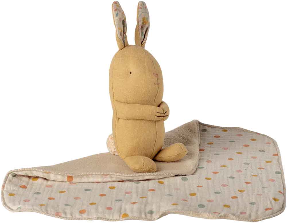 Maileg - Lullaby friends - Kanin - Mini - Cremegul