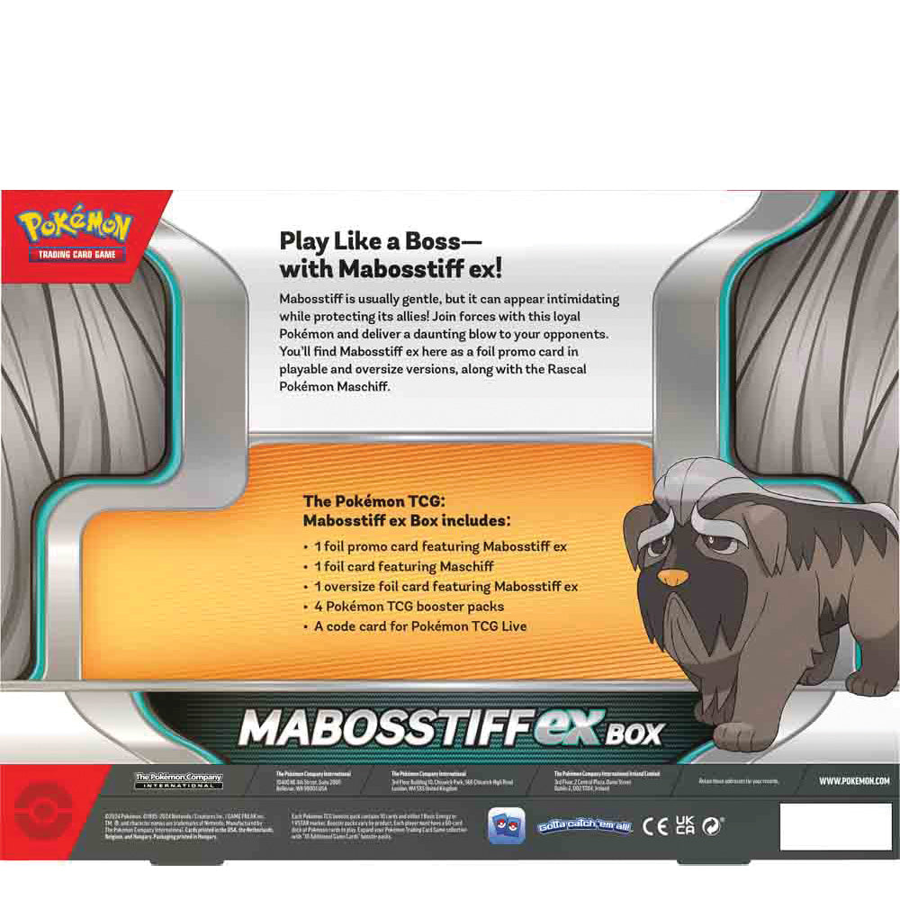 Pokemon - Mabosstiff ex box