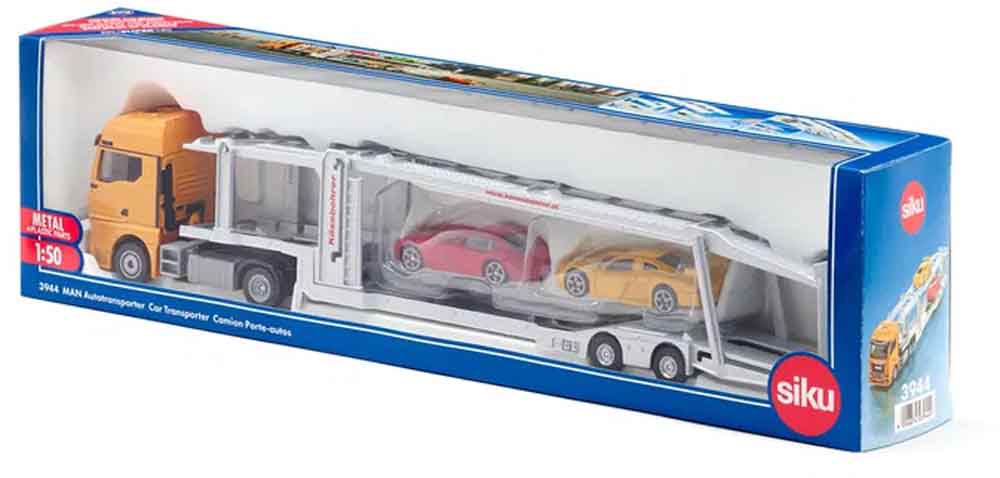 Siku - MAN Autotransport med 2 biler (1:50)