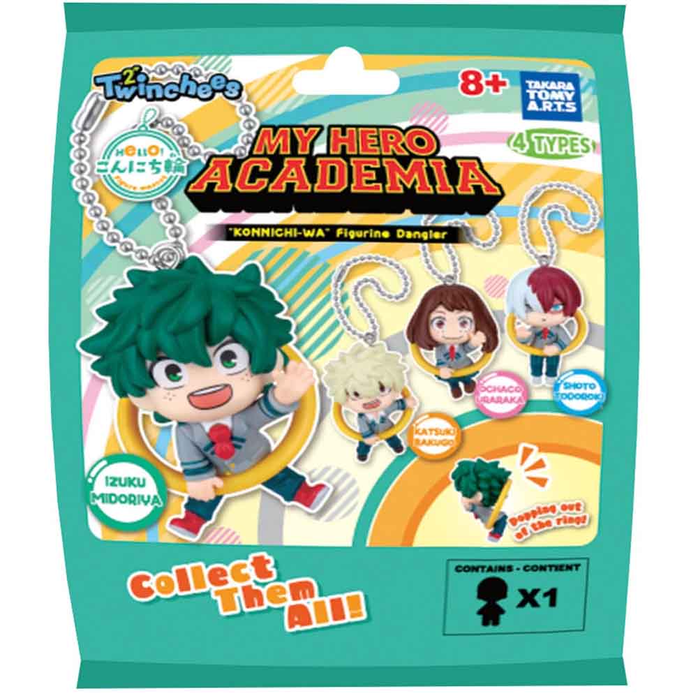 Twinchees - My Hero Academia Konnichi-Wa Keychain