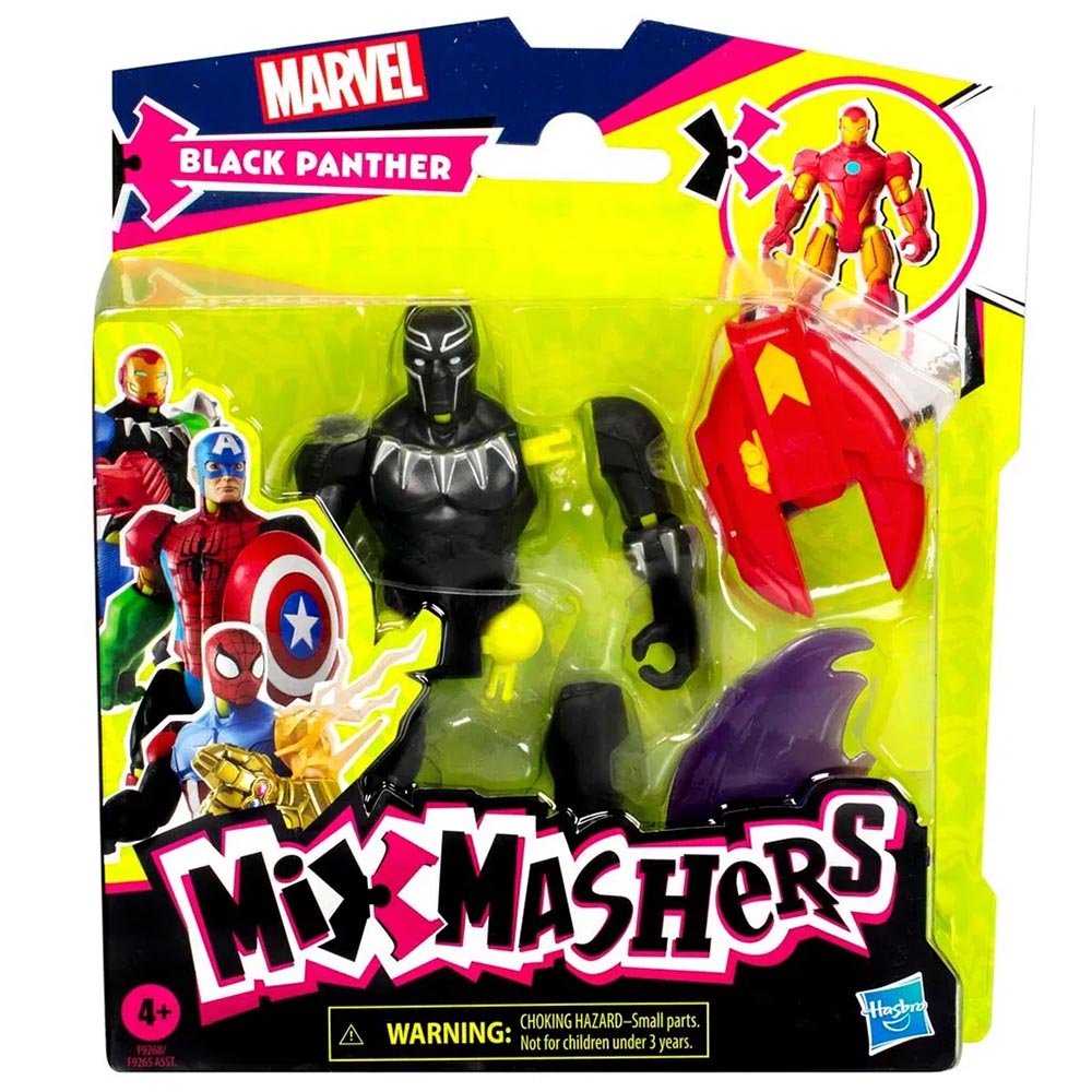 Marvel - Avengers MixMashers - Black Panther Basic 12 CM