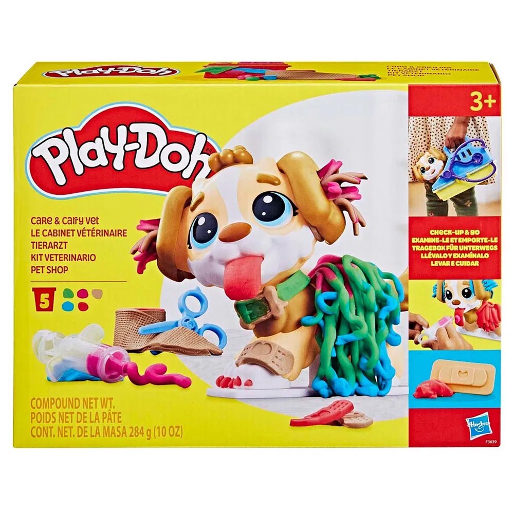 Play-Doh - Care N Carry Vet Playset