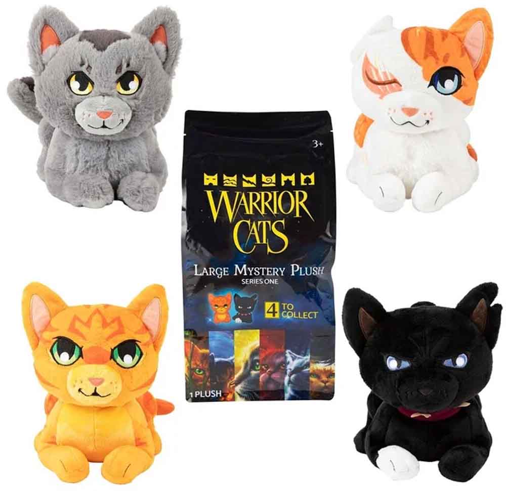 Warrior Cats - Large Mystery Plush – 28 cm – Assorteret