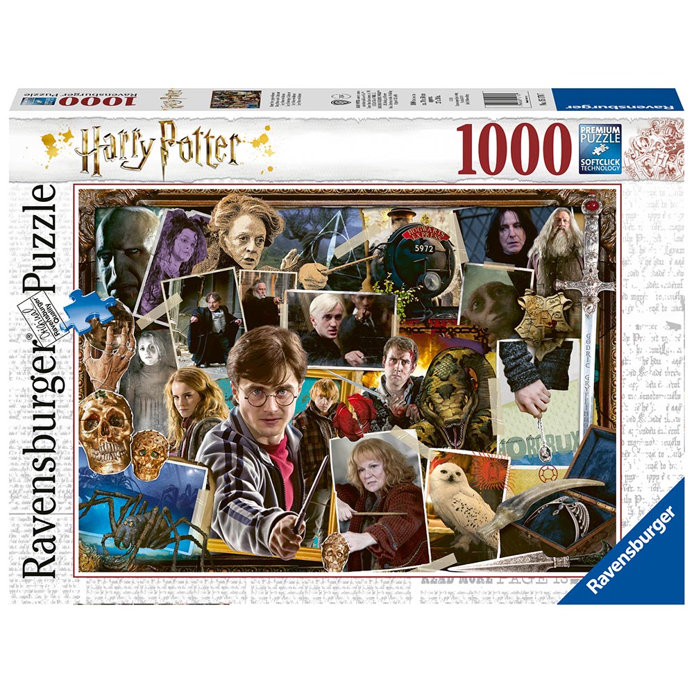 Ravensburger - Harry Potter vs Voldemort - Puslespil - 1000 brikker