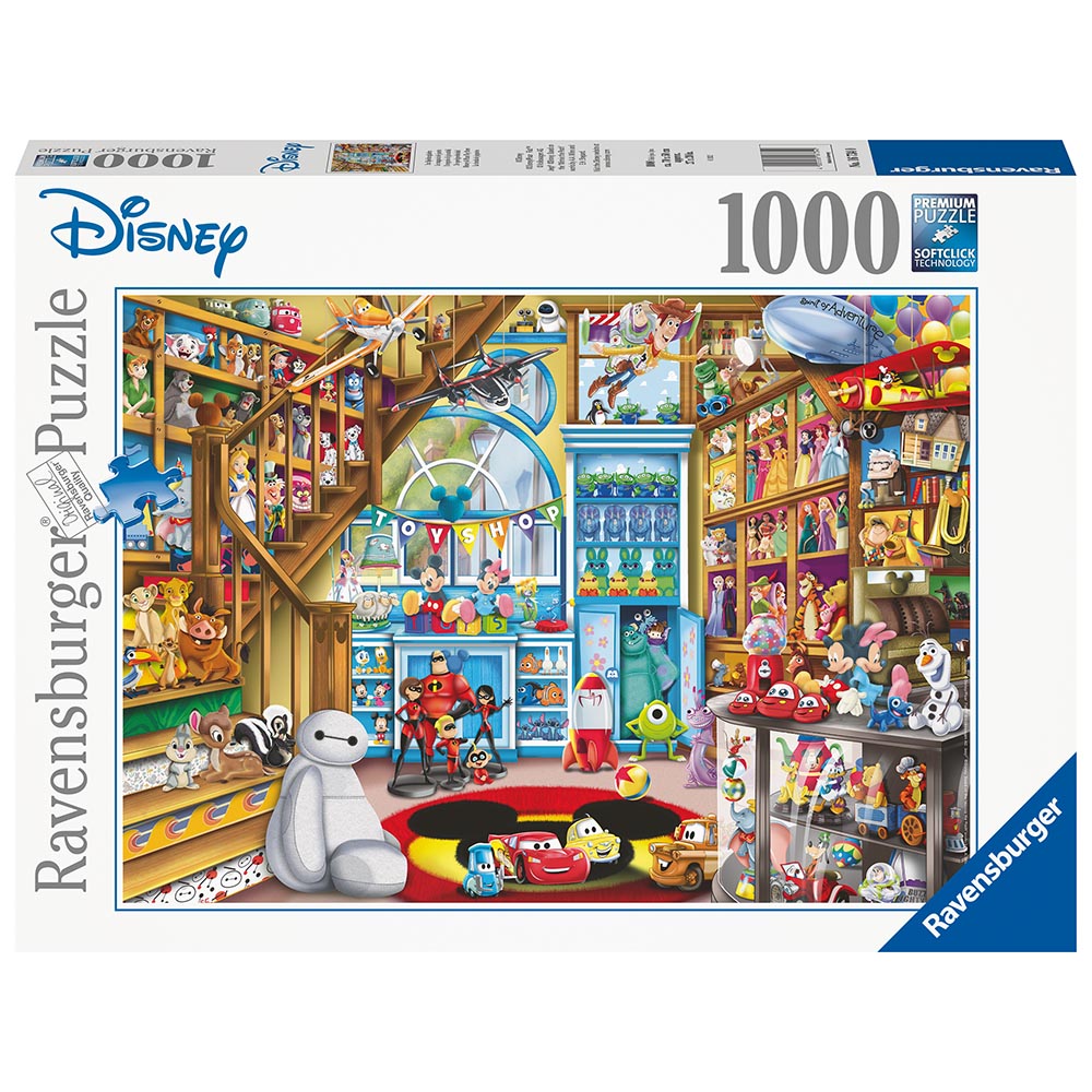 Ravensburger - Disney Multiproperty - Puslespil - 1000 brikker