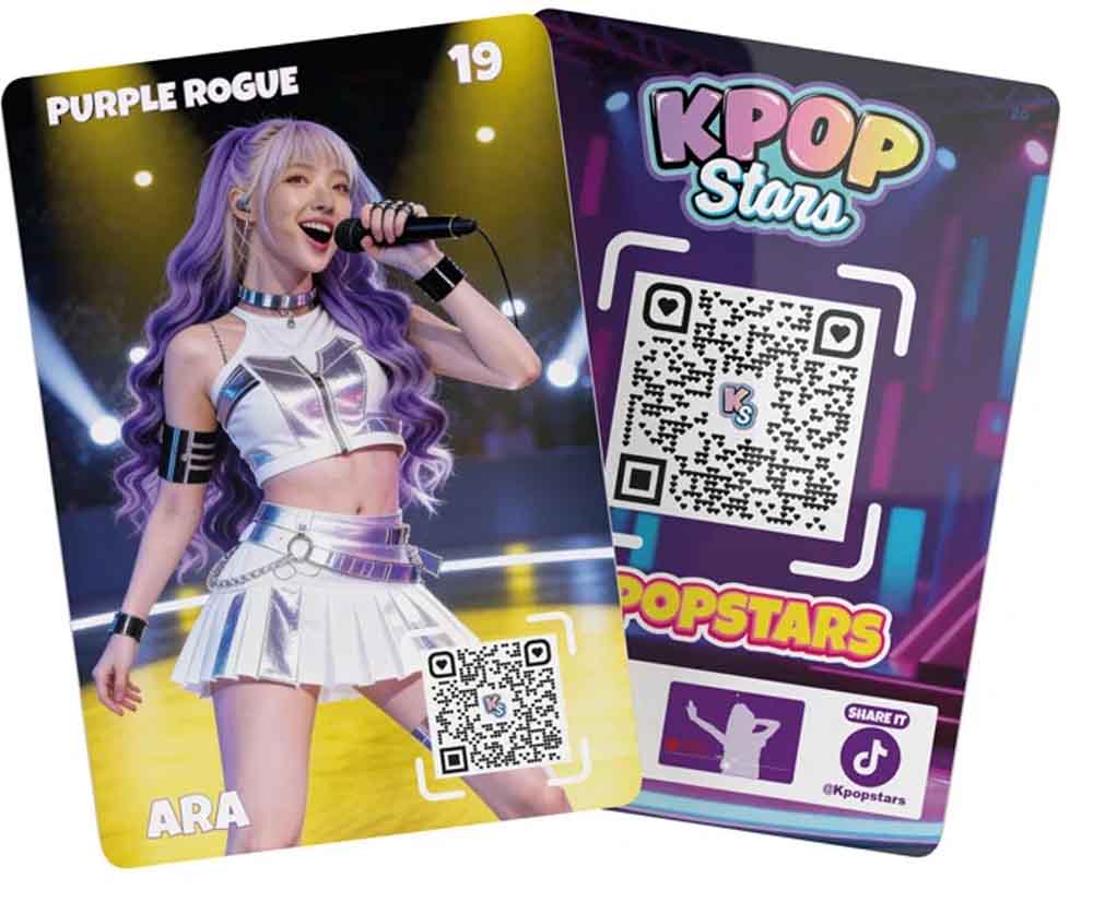 K-POP STARS - Photo Cards 6-Pack