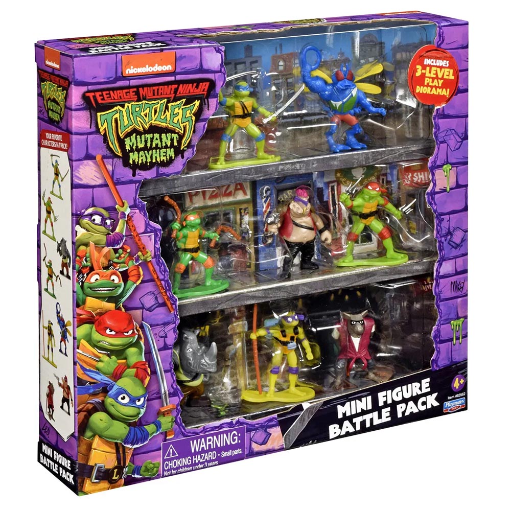Ninja Turtles - Mini Figure Battle Pack