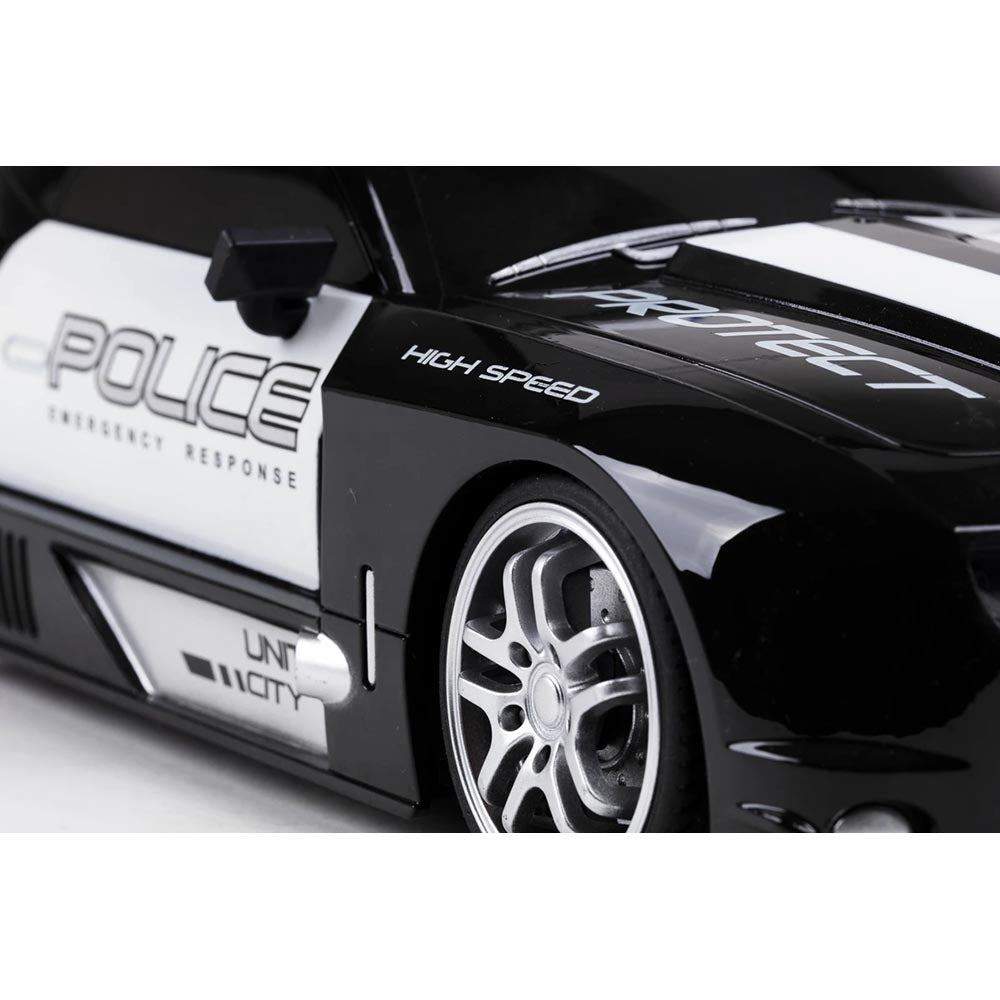 TecToy - Police Chase R/C 1:12, 2,4GHz 7,4V Li-Ion, black