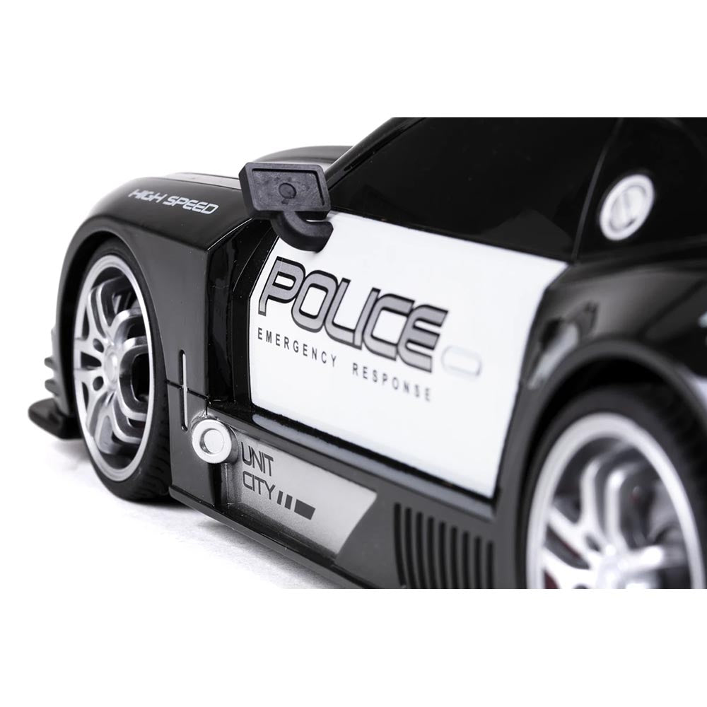 TecToy - Police Chase R/C 1:12, 2,4GHz 7,4V Li-Ion, black
