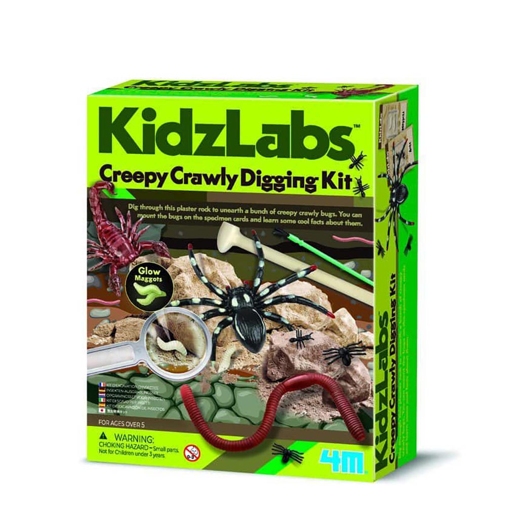 4M - Kidz Labs - CREEPY CRAWLY DIGGING KIT