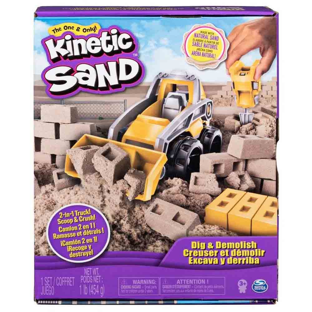 Kinetic Sand - Dig & Demolish Set