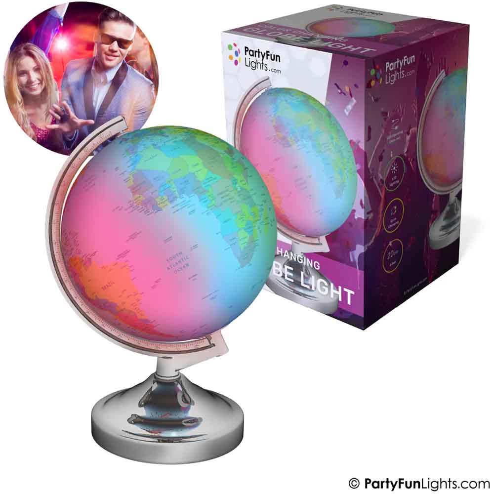 Party Funlight - GLOBE LAMP - COLOR CHANGING - 5V
