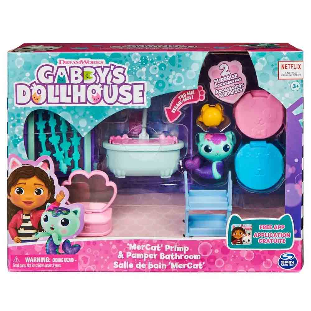 Gabby's Dollhouse - Deluxe Room - MerCat's Bathroom
