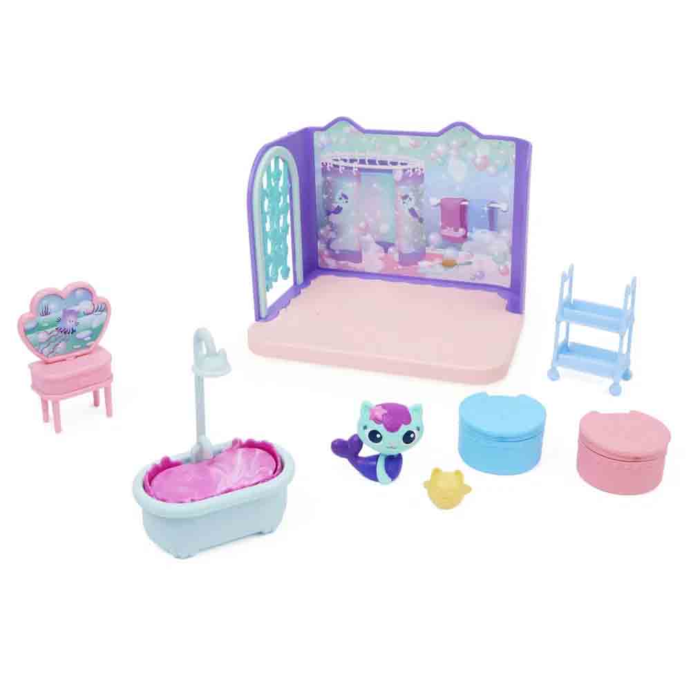 Gabby's Dollhouse - Deluxe Room - MerCat's Bathroom