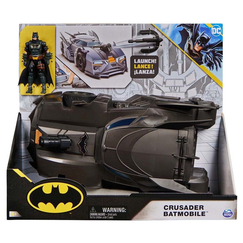 Batman - Crusader Batmobile med 10cm figur